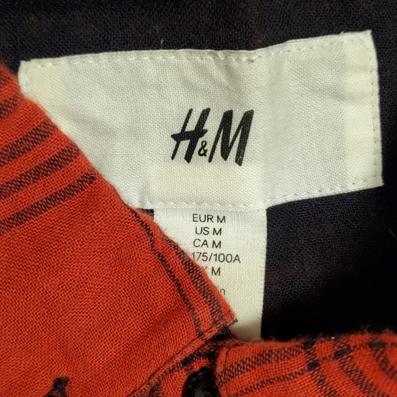 H&M buffalo plaid shirt - Picture 3 of 4